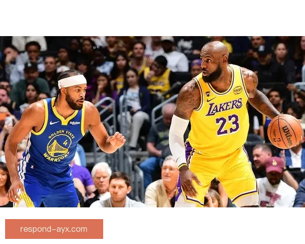 詹姆斯关键时刻爆发湖人力克勇士重返西部前八激战四节全场沸腾